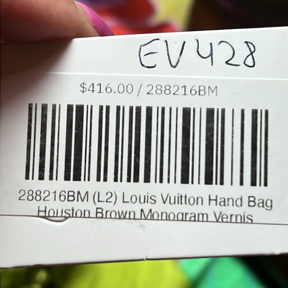 FINAL SALE PRICE Louis Vuitton Elegant Houston Design Brown monogram Vernis - Picture 12 of 12